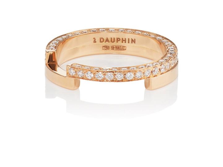 Dauphin Women's White Diamond Ring