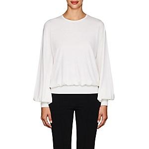 The Row Women's Alend Merino Wool-cashmere Sweater - White