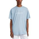 Givenchy Men's Distressed-logo Cotton Oversized T-shirt - Blue
