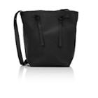 Maison Margiela Women's Medium Leather Bucket Bag-black
