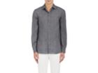 Eidos Men's Linen Button-front Shirt