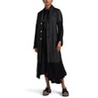 Comme Des Garons Women's Deconstructed Duster Coat - Black