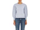 Co Women's Cable-knit-sleeve Wool-cashmere Sweater