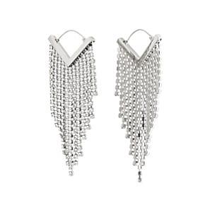 Isabel Marant Women's Crystal Chandelier Earrings - Silver