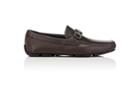 Salvatore Ferragamo Men's Parigi Grained Leather Drivers