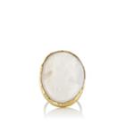Julie Wolfe Women's Shell Cameo Ring - White