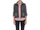 Moncler Women's Down-quilted & Wool-cashmere Sweater