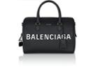 Balenciaga Women's Bowling Medium Leather Duffel Bag