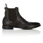 Barneys New York Men's Washed Leather Chelsea Boots-brown