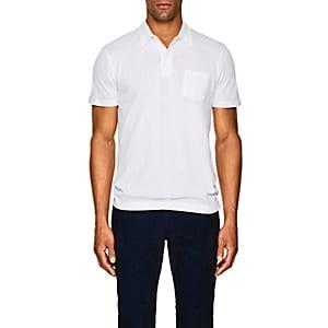 Sunspel Men's Riviera Cotton Polo Shirt-white