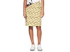 Prada Women's Square-print Cotton Wrap-front Skirt