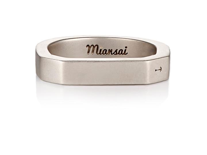 Miansai Men's Hex Ring