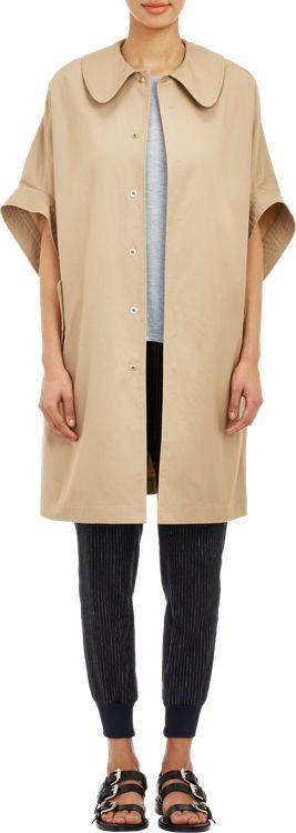 08sircus Short Sleeve Trench Coat-nude