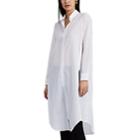 Barneys New York Women's Cotton Voile Shirtdress - White