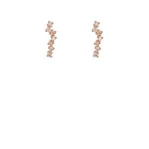 Lodagold Women's Constellation Stud Earrings - Gray