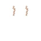 Lodagold Women's Constellation Stud Earrings - Gray