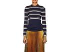 Cedric Charlier Women's Striped Wool-blend Sweater