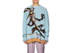 Calvin Klein 205w39nyc Men's Wile E. Coyote Reverse-knit Wool Sweater