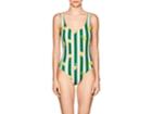 Solid & Striped Women's Anne-marie Lemon Striped One-piece Swimsuit