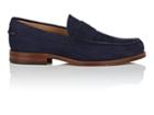 Tod's Men's Grained Nubuck Penny Loafers