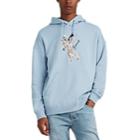 Givenchy Men's Icarus-logo Cotton French Terry Hoodie - Blue