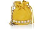 Tomasini Women's Lucile Mini Suede Bucket Bag