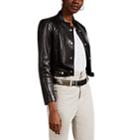 Isabel Marant Women's Baxel Crop Leather Jacket - Black