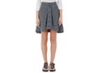 Isabel Marant Women's Nolina Cotton Chambray Miniskirt