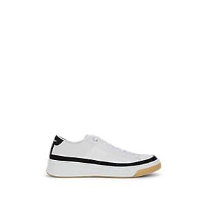Buscemi Men's Prodigy Leather Sneakers - White