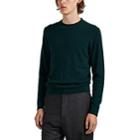 Barneys New York Men's Cashmere Crewneck Sweater - Olive