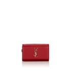 Saint Laurent Women's Monogram Kate Leather Belt Bag-red