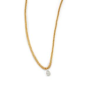 Malcolm Betts Women's Diamond Pendant Necklace - Gold