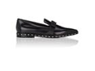Valentino Women's Soul Rockstud Leather Loafers