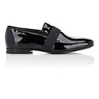 Lanvin Men's Patent Leather Venetian Loafers-black