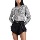 Isabel Marant Women's Usak Abstract-floral Blouse