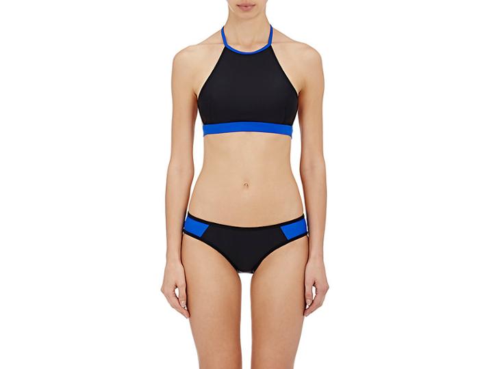 Chromat Women's Amelia Halter Bikini Top