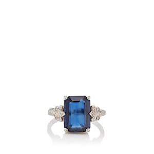 Cathy Waterman Women's Emerald-cut Sapphire Ring