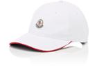 Moncler Men's Logo Cotton Twill Baseball Cap