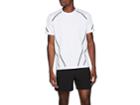 Blackbarrett Men's Angled-lines Tech-jersey T-shirt
