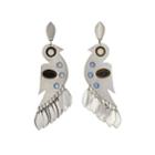 Isabel Marant Women's Bird Drop Earrings - Silver