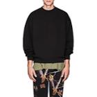Alexander Wang Men's Cotton-blend Oversized Sweatshirt - Black