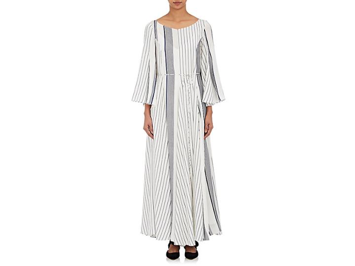 The Row Women's Selar Striped Silk Dress