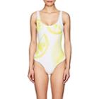 Onia Women's Kelly Lemon-print One-piece Swimsuit-white, Ylw