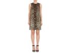 Dolce & Gabbana Women's Leopard-print Silk-blend Cady Shift Dress