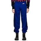 Givenchy Men's Satin-finished Twill Trousers-blue