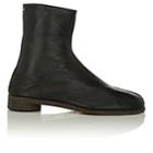Maison Margiela Men's Tabi Split-toe Leather Boots-black