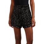 Isabel Marant Women's Orta Sequined High-rise Shorts - Black