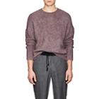 Acne Studios Men's Nosti Fuzzy Mohair-blend Sweater-lilac
