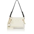 Chlo Women's Roy Small Leather Shoulder Bag-white