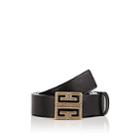 Givenchy Men's Logo Leather Belt-black